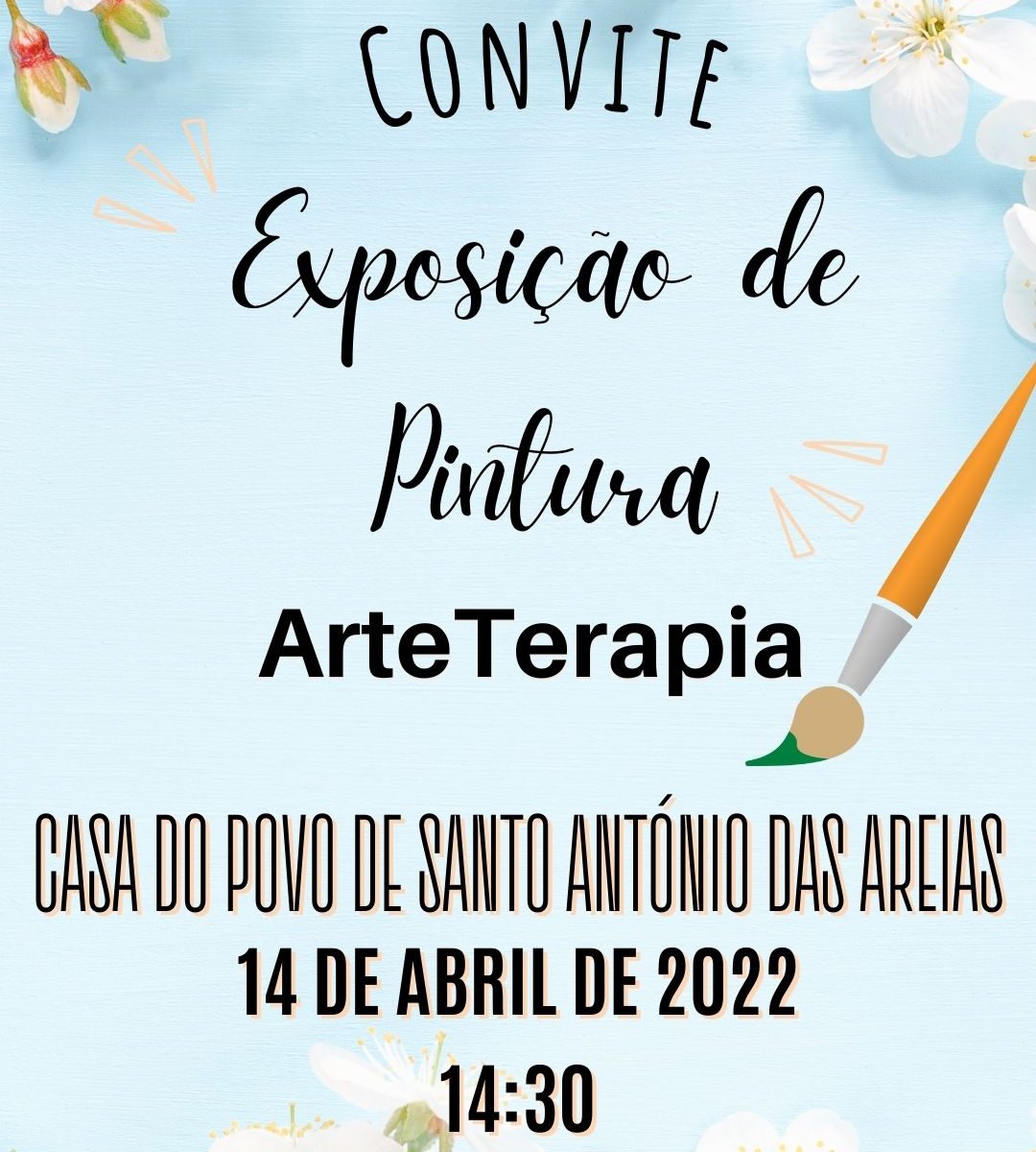 Convite Exposição de Pintura